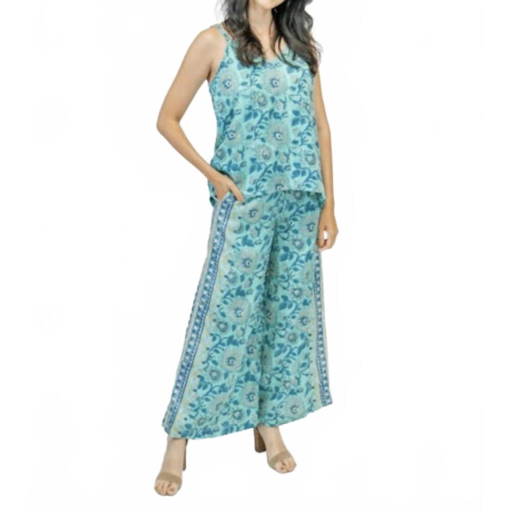 NEW CLARA THE LABEL abby tank in blue bonnet